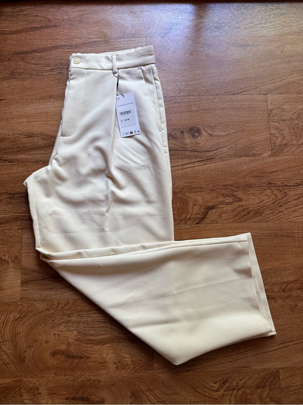 Women’s Cream Dress Pants - Classic Tailored Fit NWT